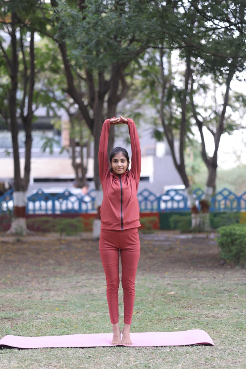 Yoga session at Arti Yoga Studio